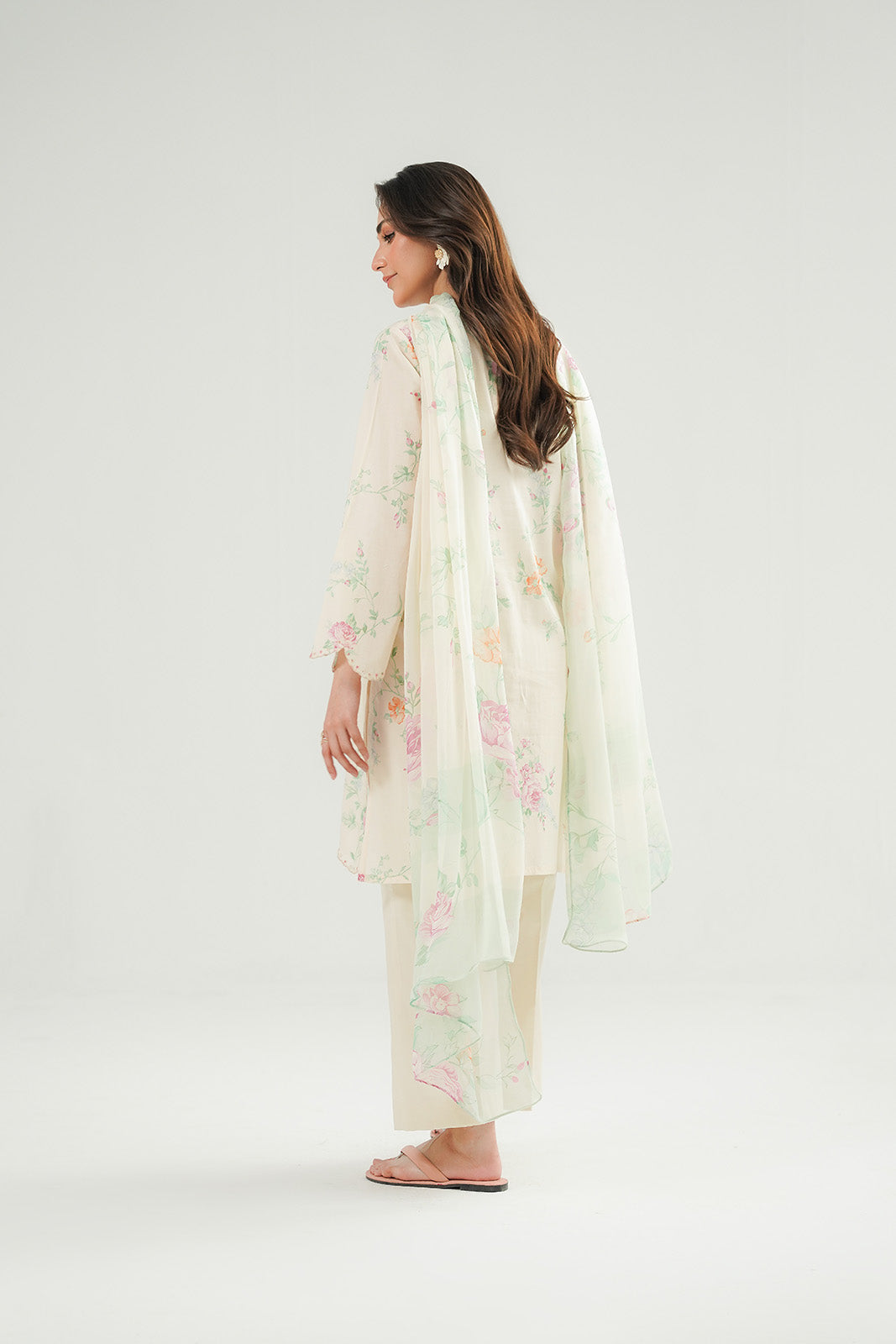 3 Piece Printed Lawn Printed Suit (CP0412)