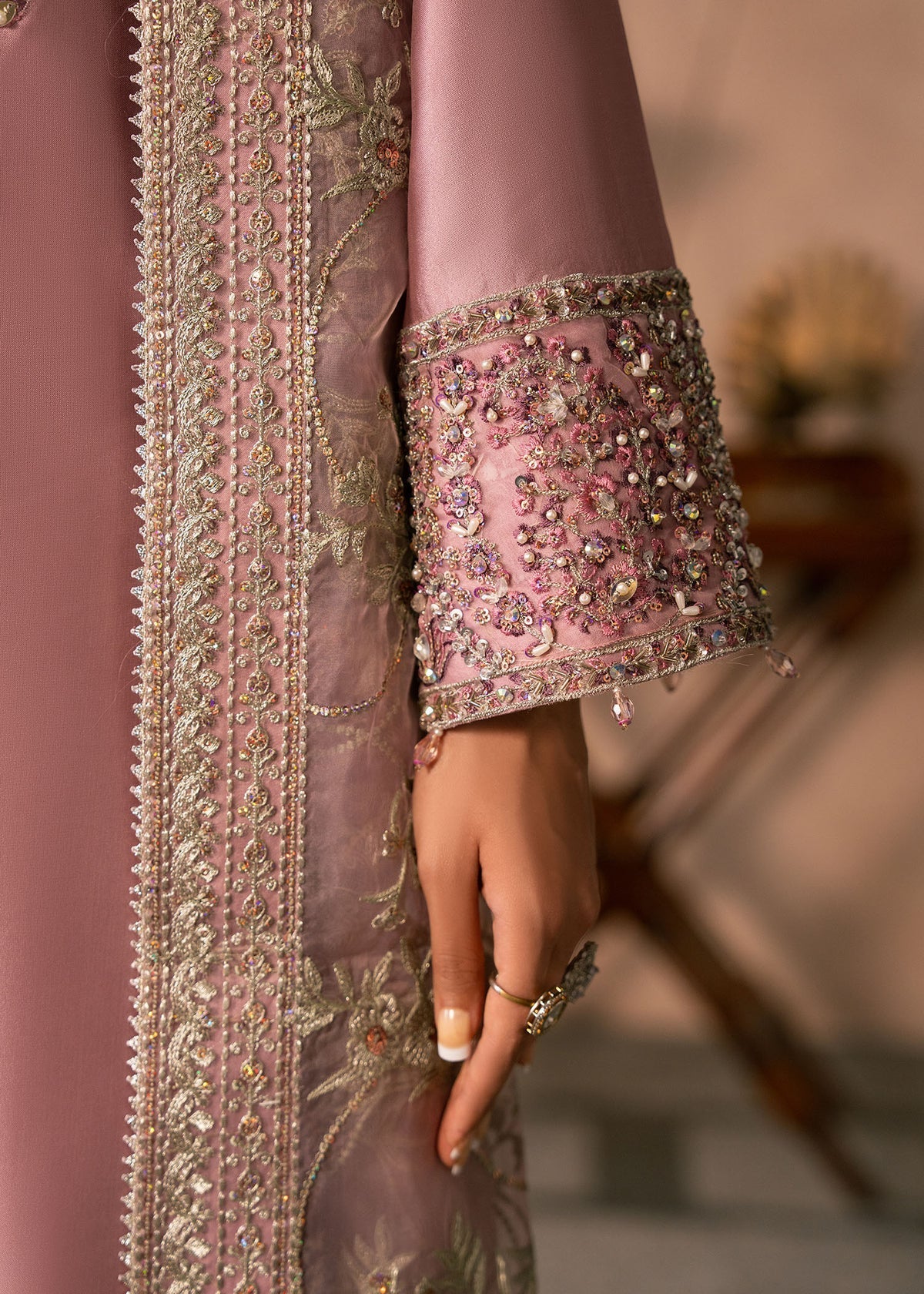 Elaris Style — Mairaz Blush Pink Three-Piece Suit