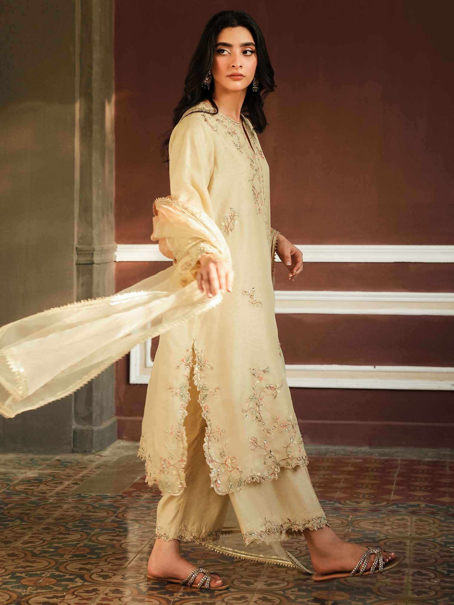 SKINNY MALTA, IZAAR & DUPATTA