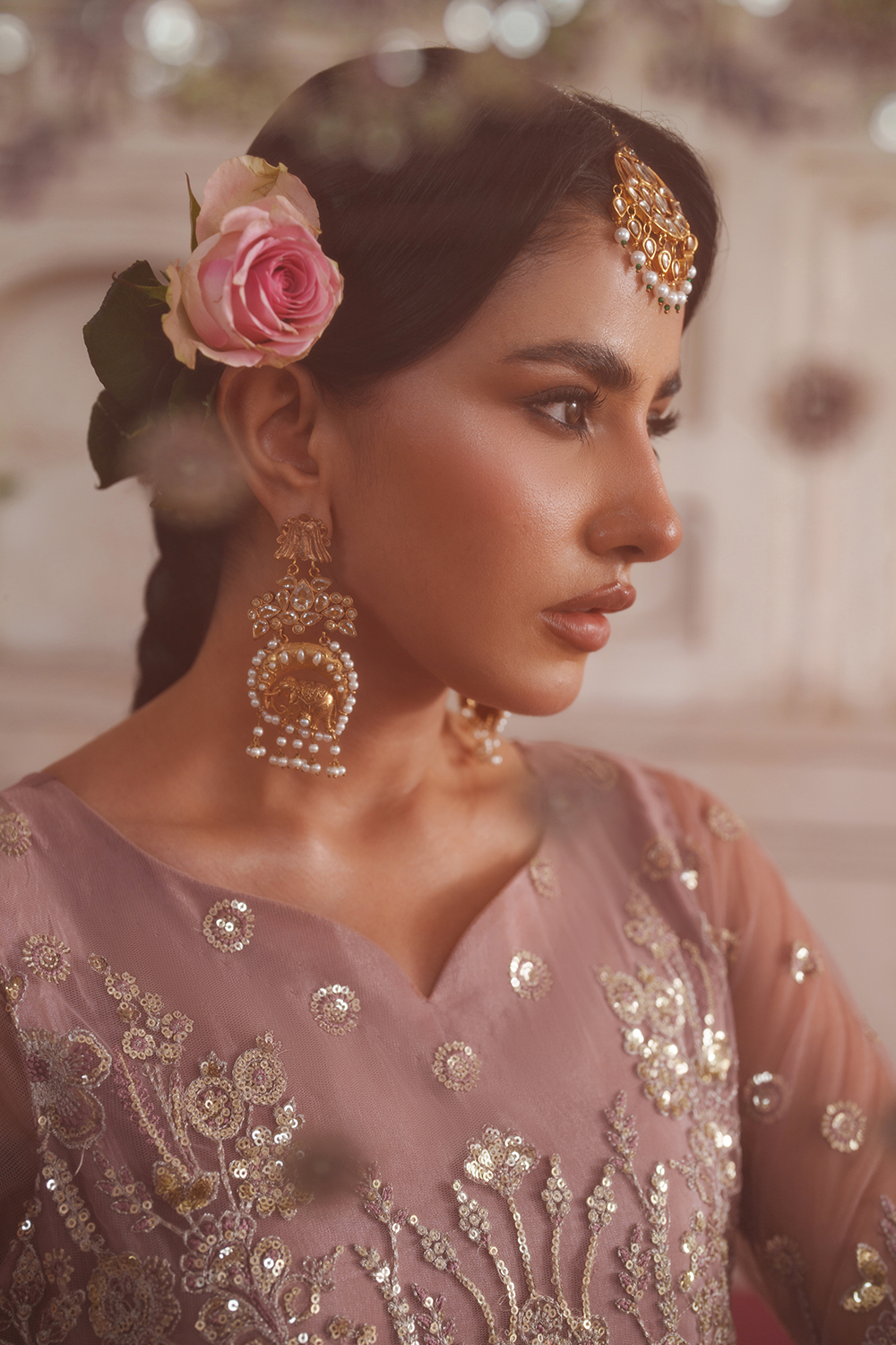 Embroidered Net EL-04