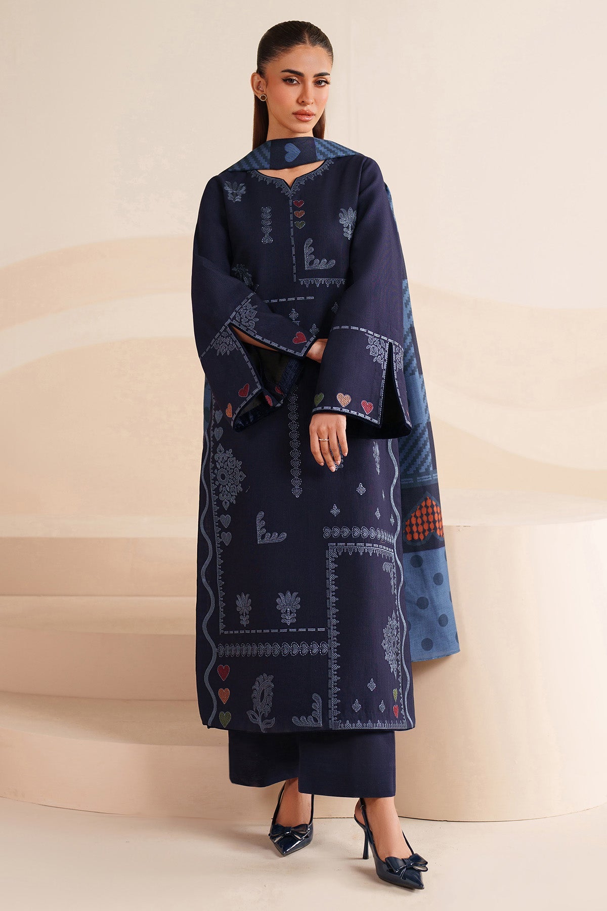 2 Piece - Printed Lawn Suit