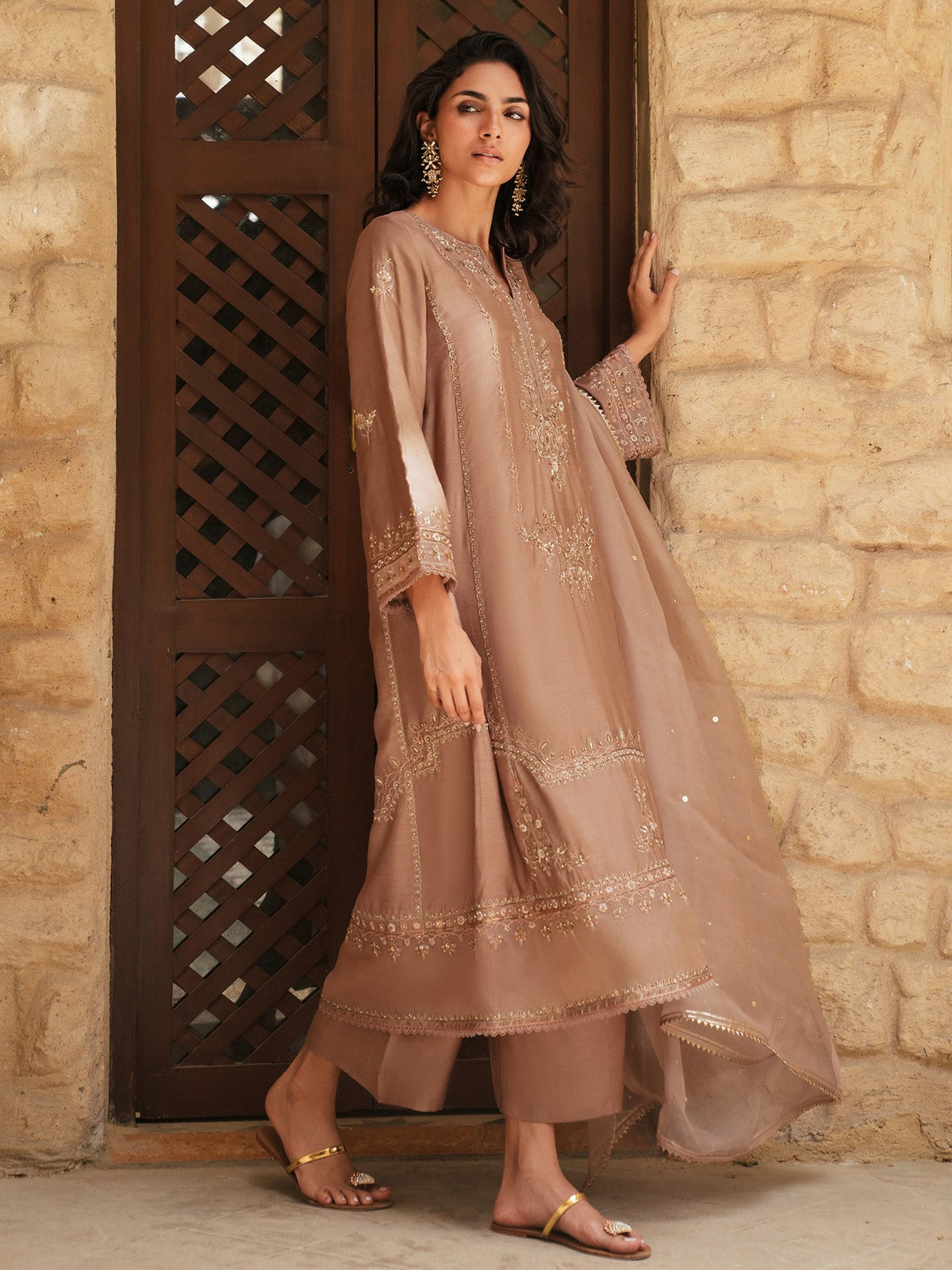 Misha, Izaar & Dupatta