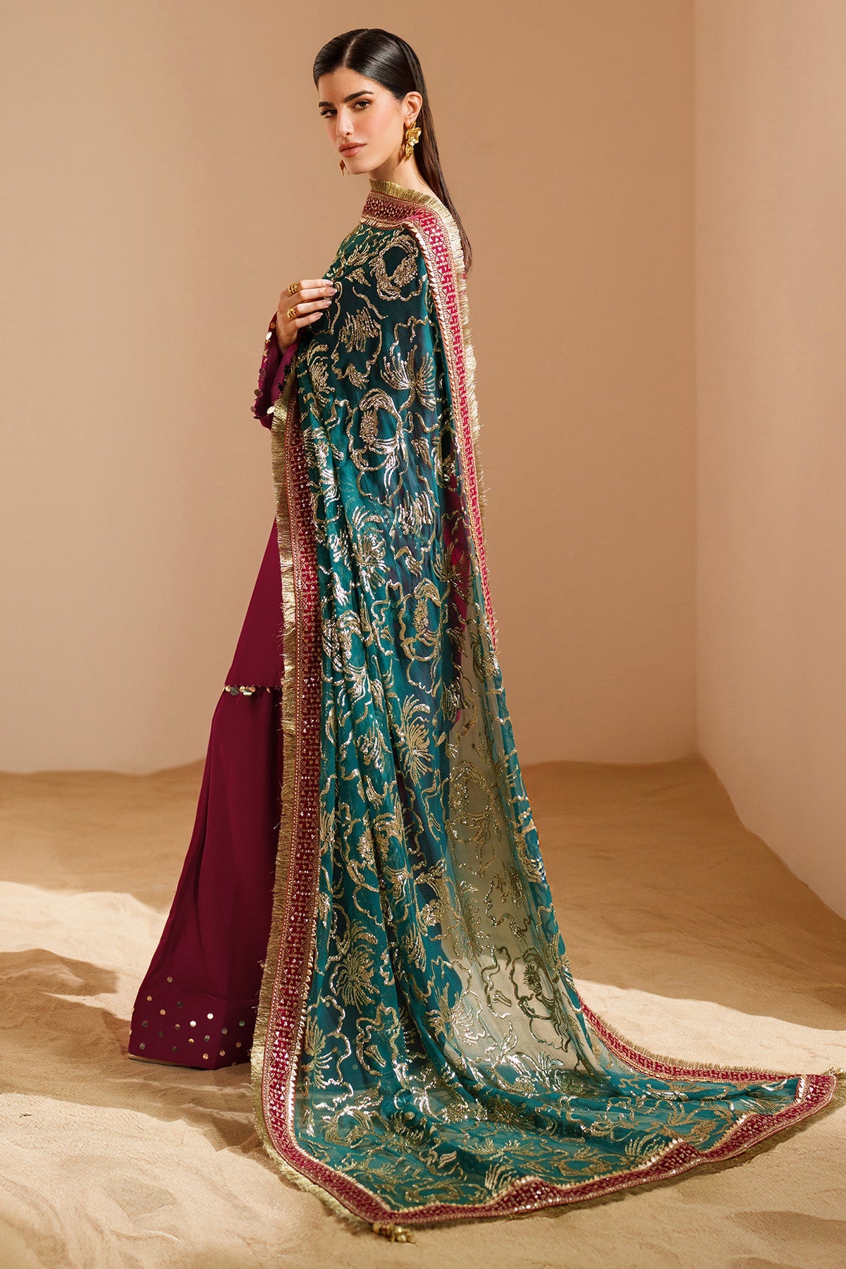 Embroidered Velvet Formal VVF D-9