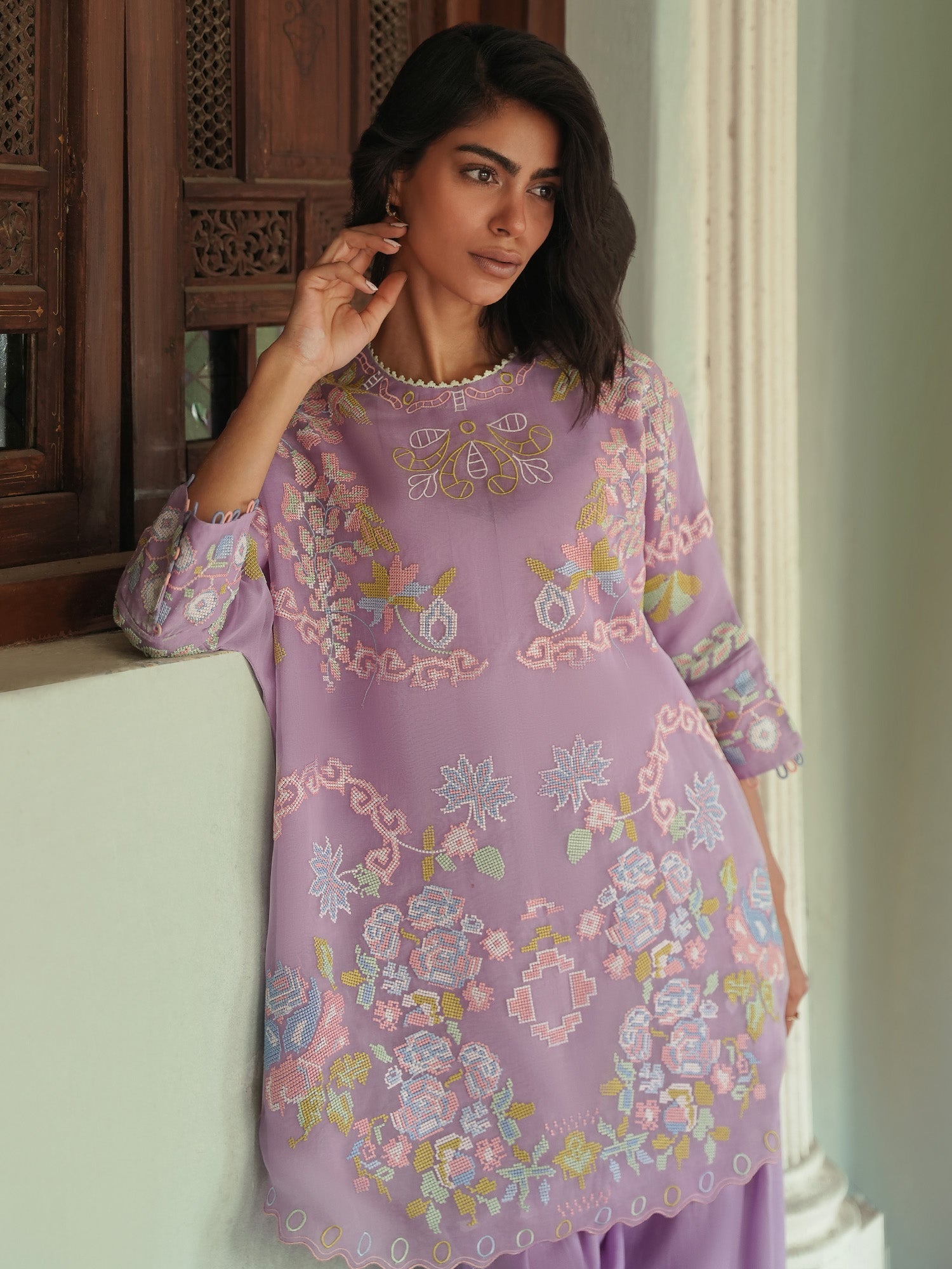 LILY TOP & SKINNY SHALWAR