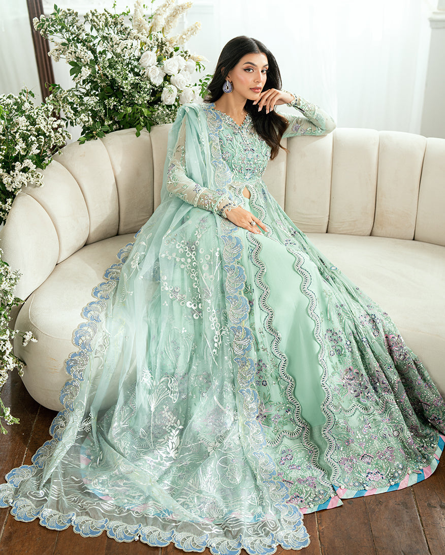 3 Piece - Embroidered Jacquard Suit