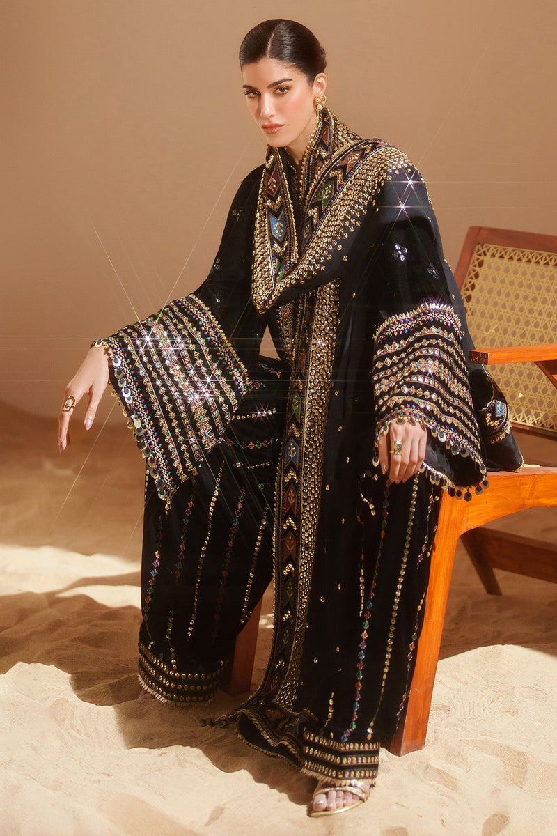 Embroidered Velvet Formal Vvf D-5