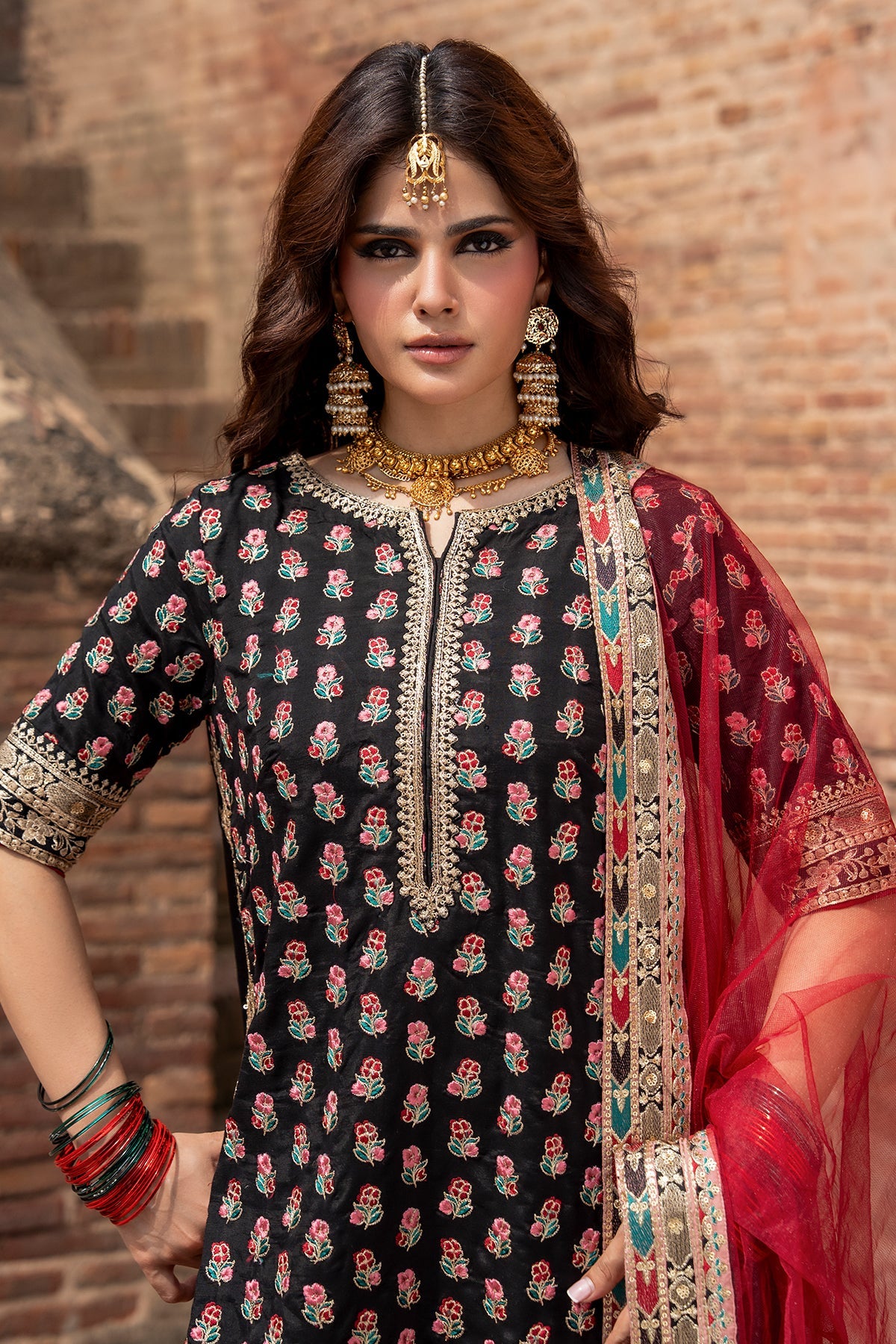 3-PC Embroidered CMA-6-355