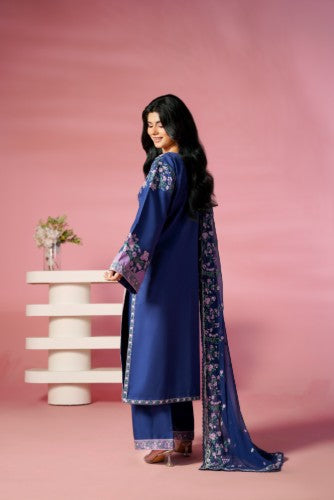 Aneelas Lawn Emb 3pc Chiffon Duppata [LUX-26-109] [Dispatch Time 2 Months]