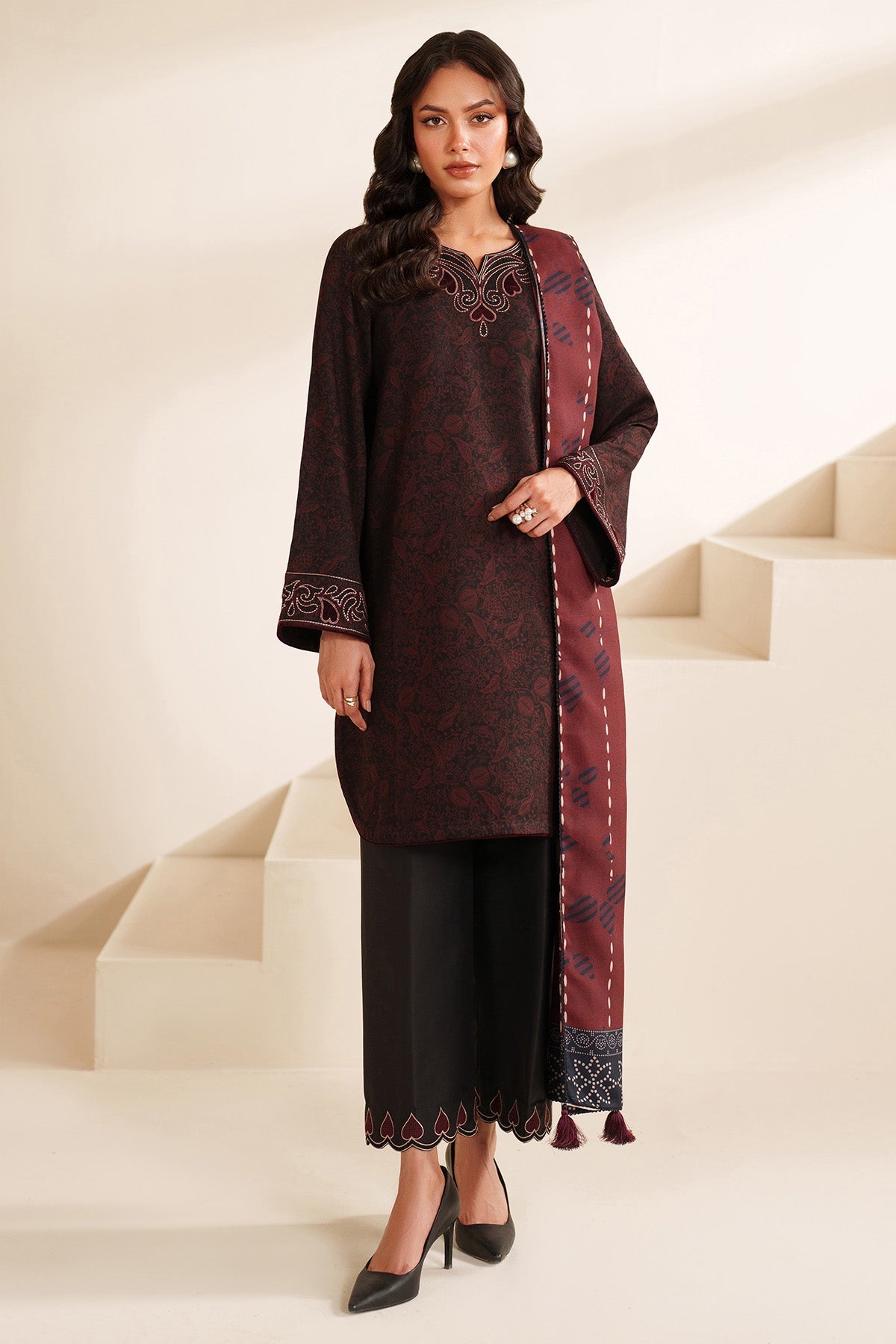 Solid Lawn Skinny Shalwar