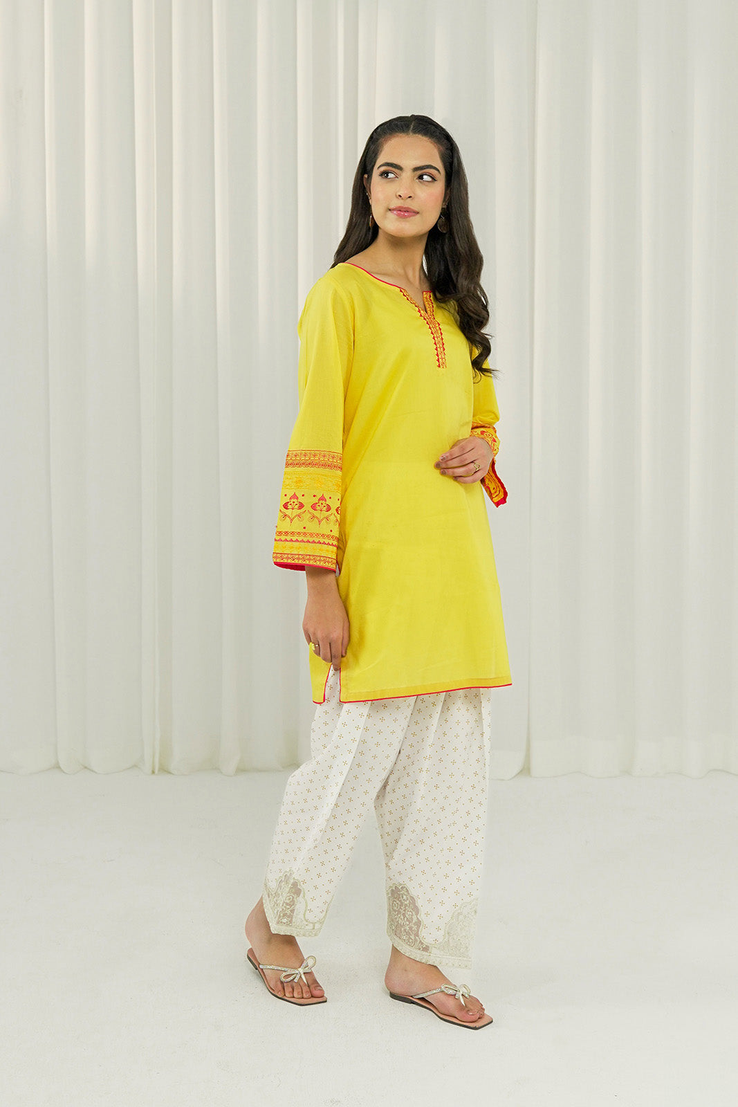 1 Piece Lawn Embroidered Top (CS0011)