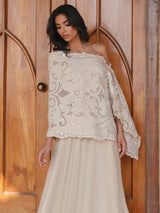 WRAP STOLE & LEHENGA