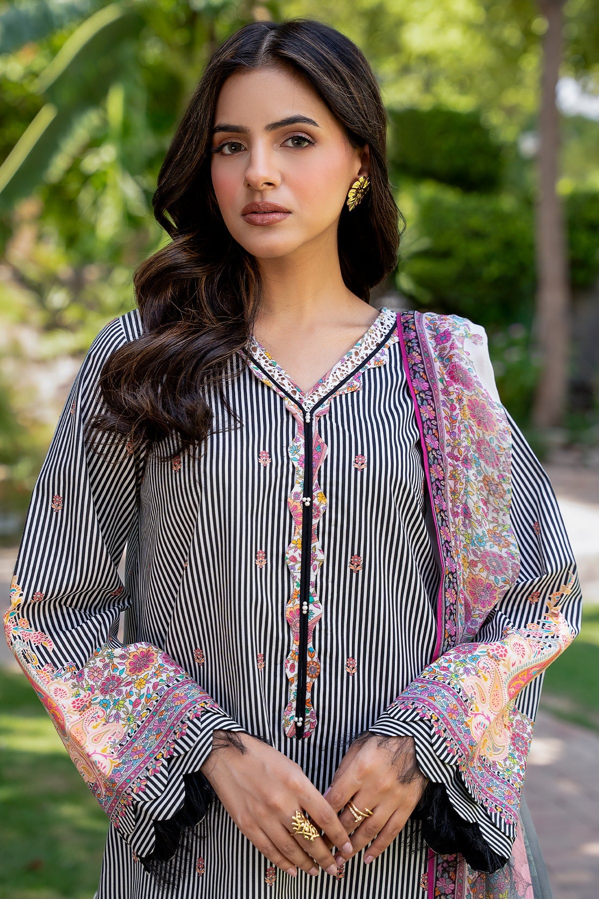 3-PC Unstitched Printed Lawn C-Print Vol 3 CP6-22