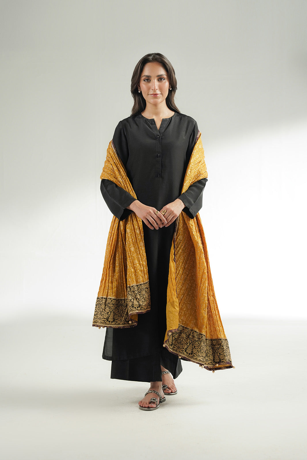 1 Piece Printed Lawn Printed Stole (CO0041)