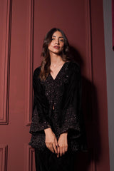 BLACK VELVET WEDDING EDIT (NPA2-24322)