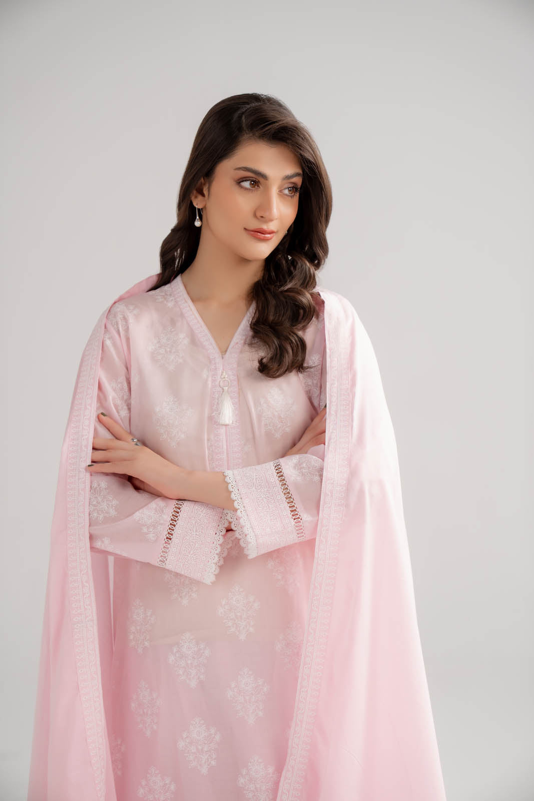 3 Piece Printed Lawn Printed Suit (CP0385)