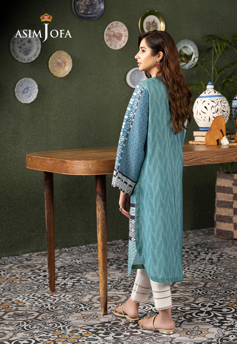 AJODD-03 PRINTED LAWN SILK 1 PC