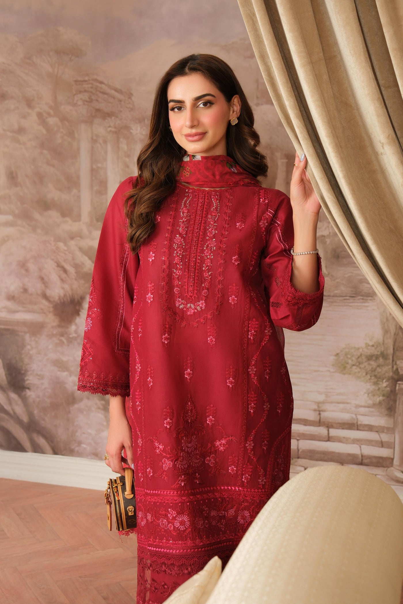 D2 - Claret Deep Red