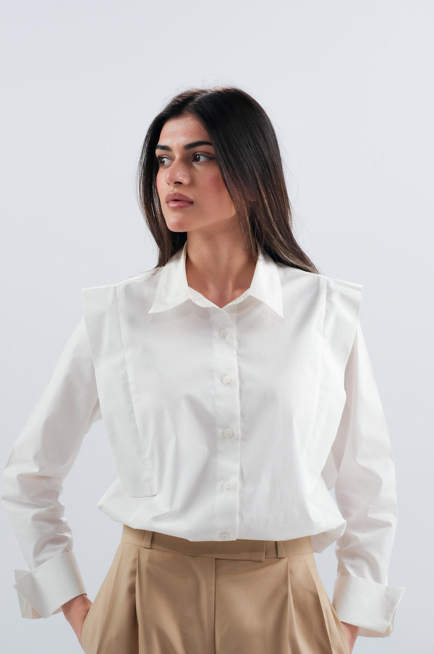 Timeless Trio - Structured White Shirt