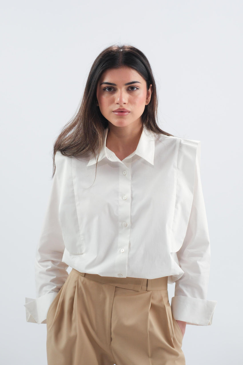 Timeless Trio - Structured White Shirt