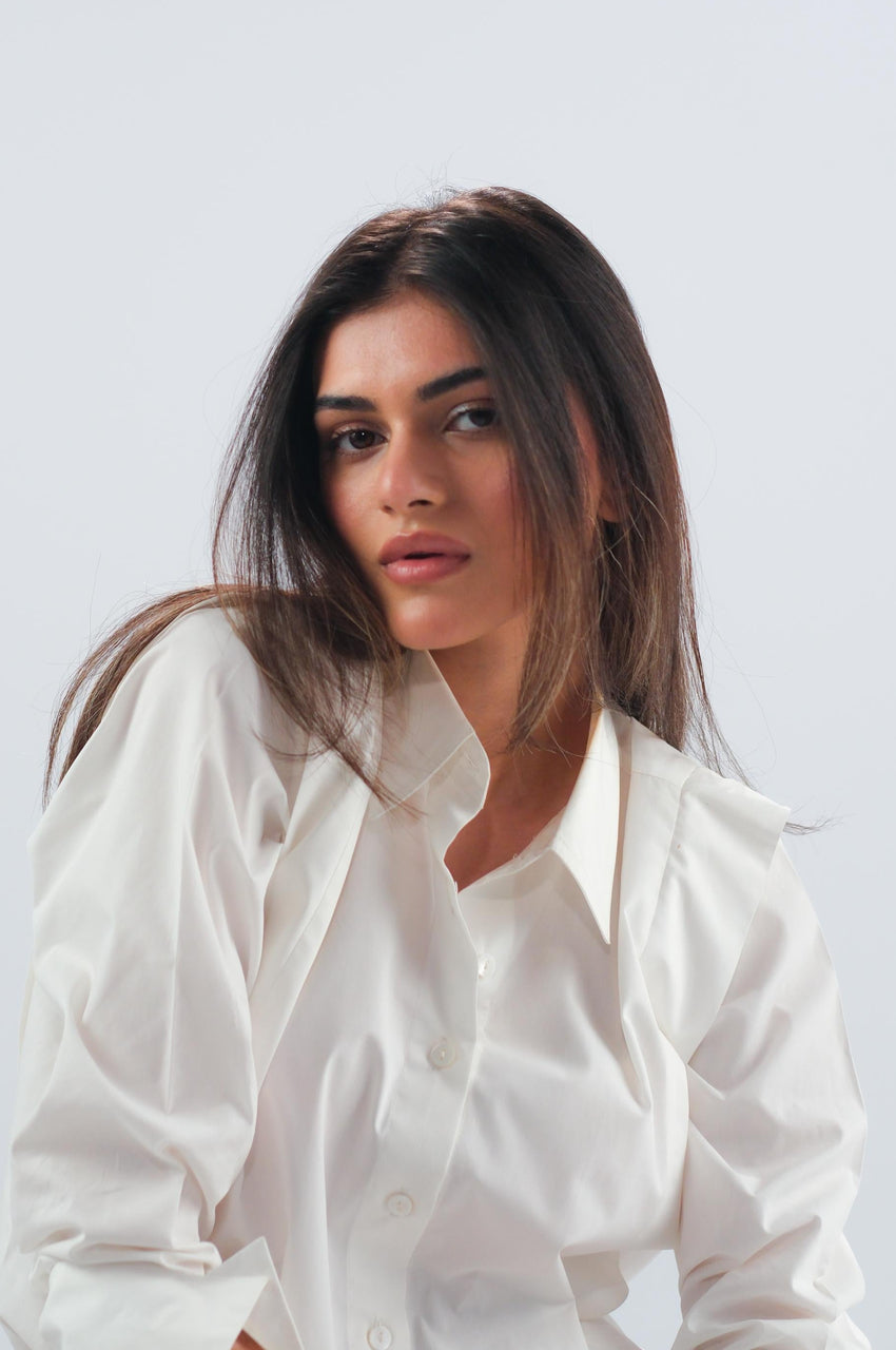 Timeless Trio - Structured White Shirt