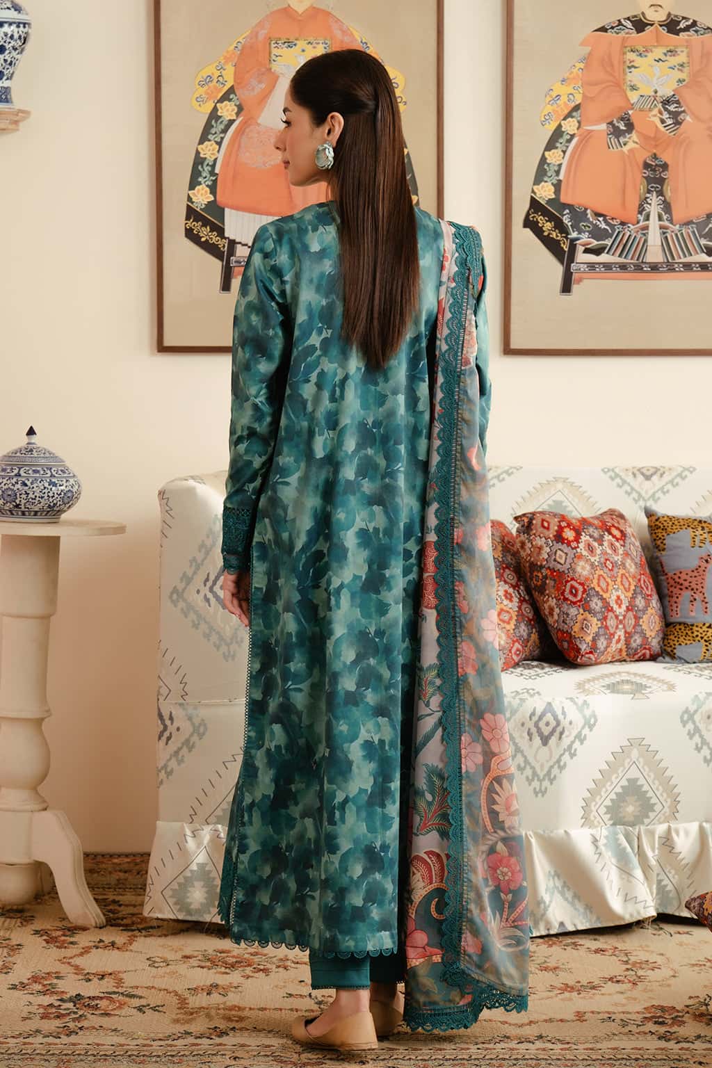 Maisuri Printed Dupatta (as Shown)