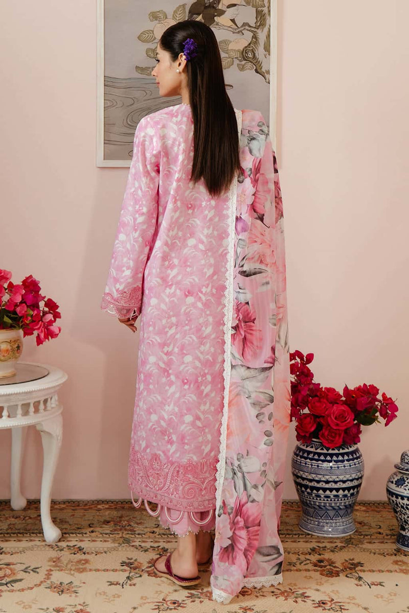 Printed Organza Dupatta (as Shown)