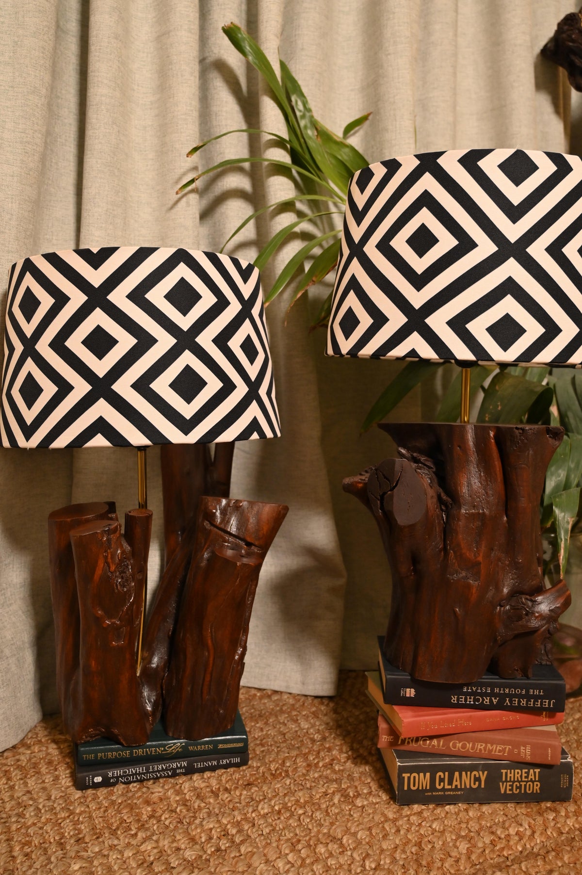 Sheesham Lamp Set Of 2 (Cyra)