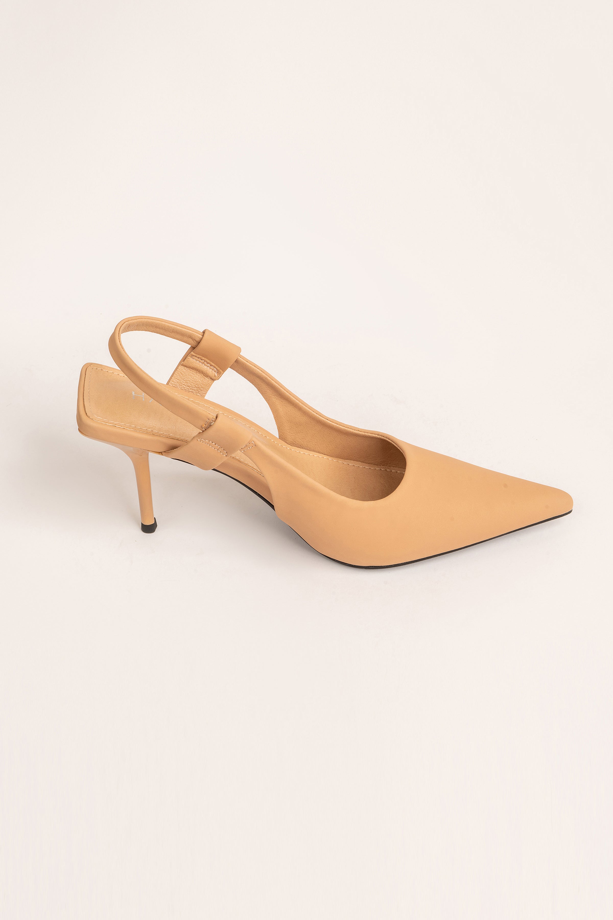 Daisy Strap Small Heel Nude