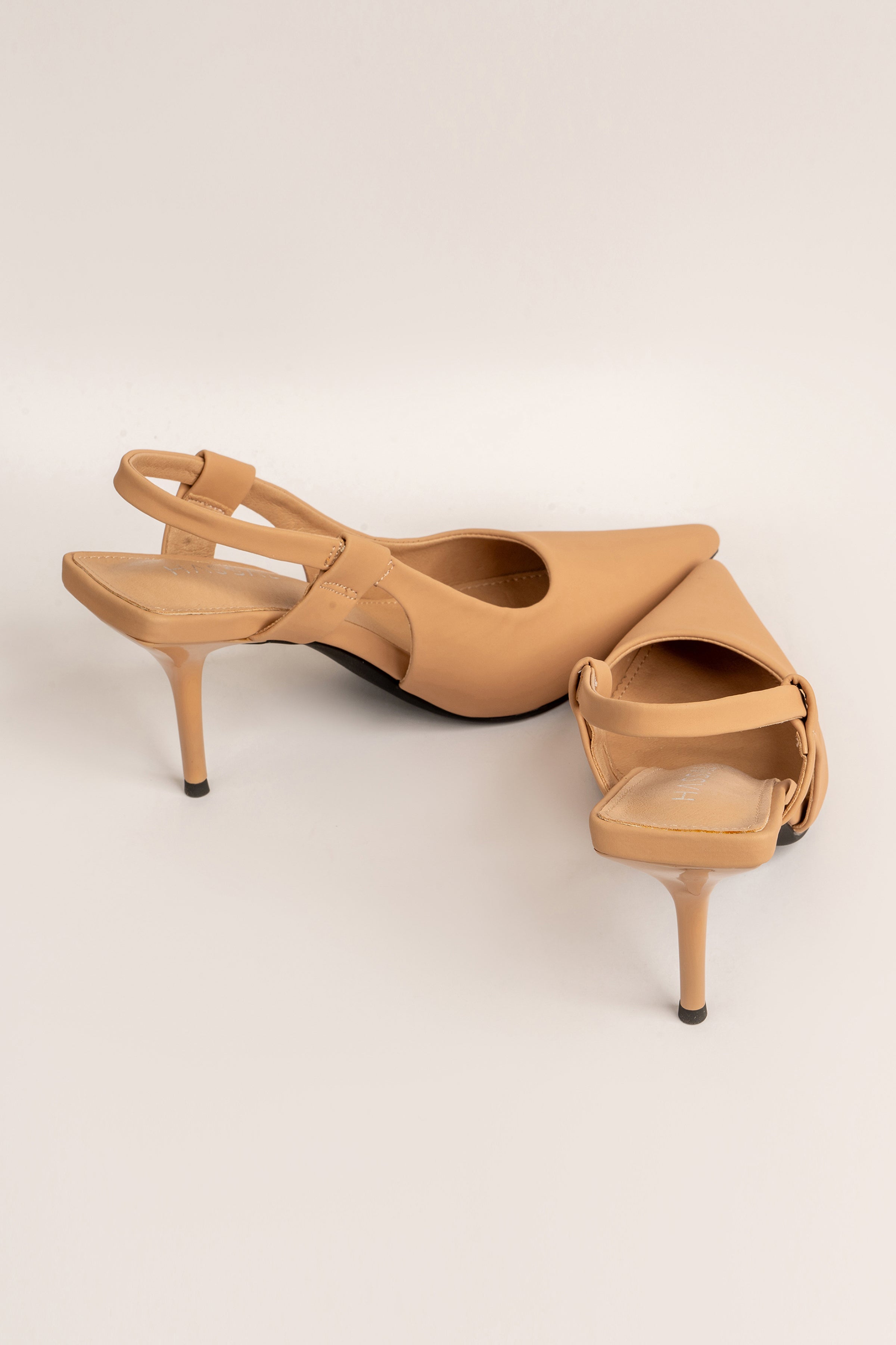 Daisy Strap Small Heel Nude
