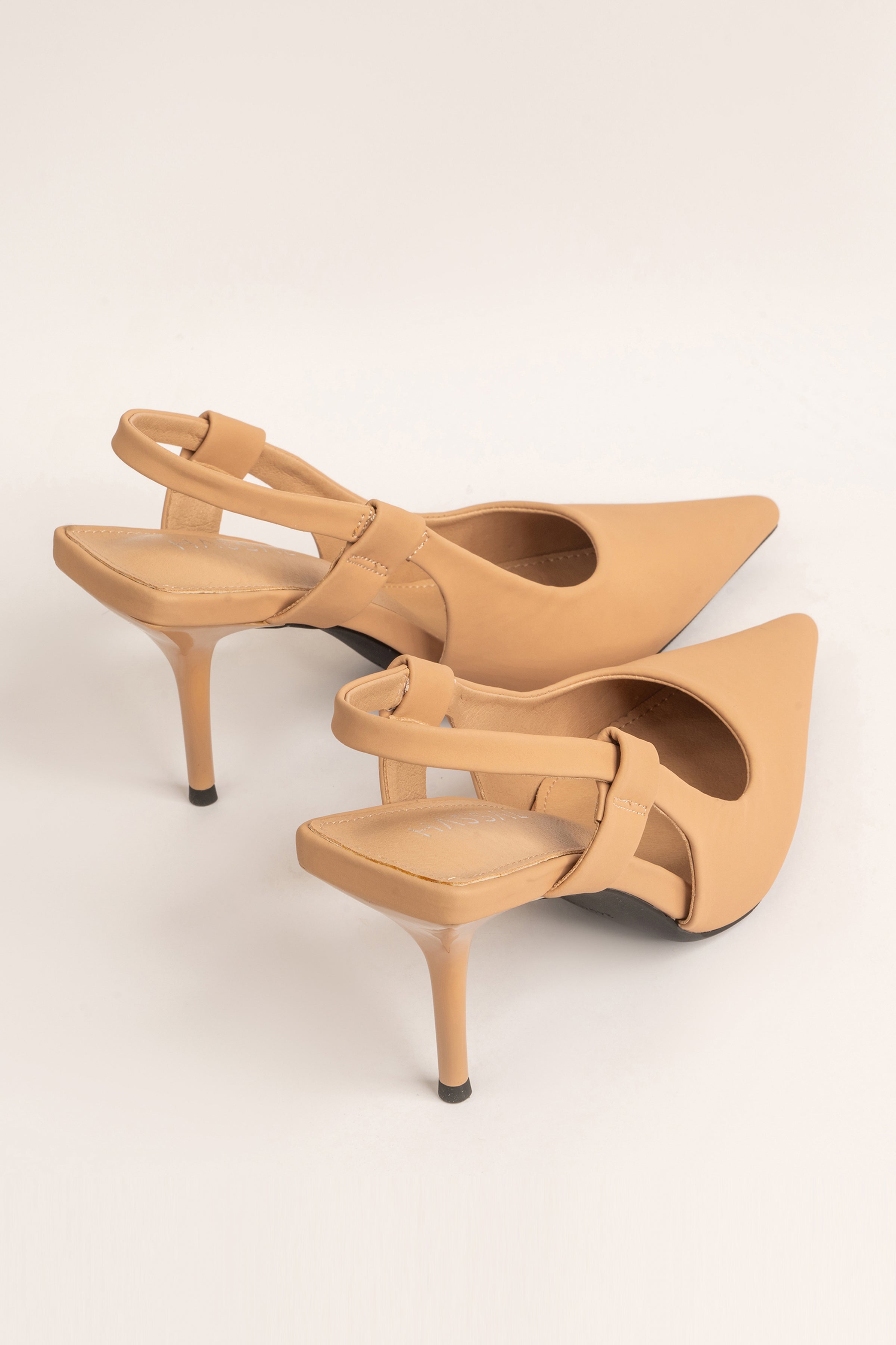 Daisy Strap Small Heel Nude