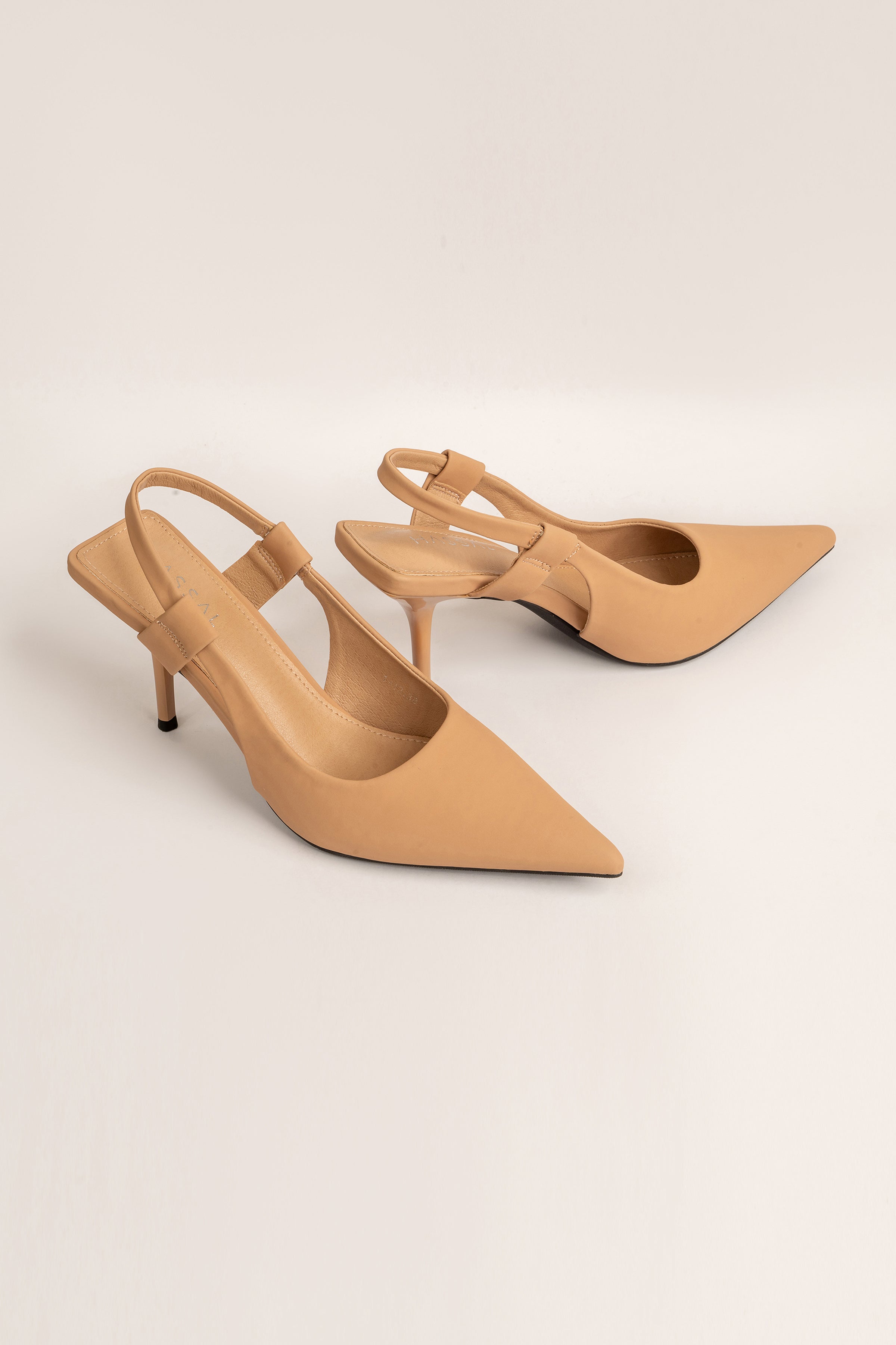 Daisy Strap Small Heel Nude