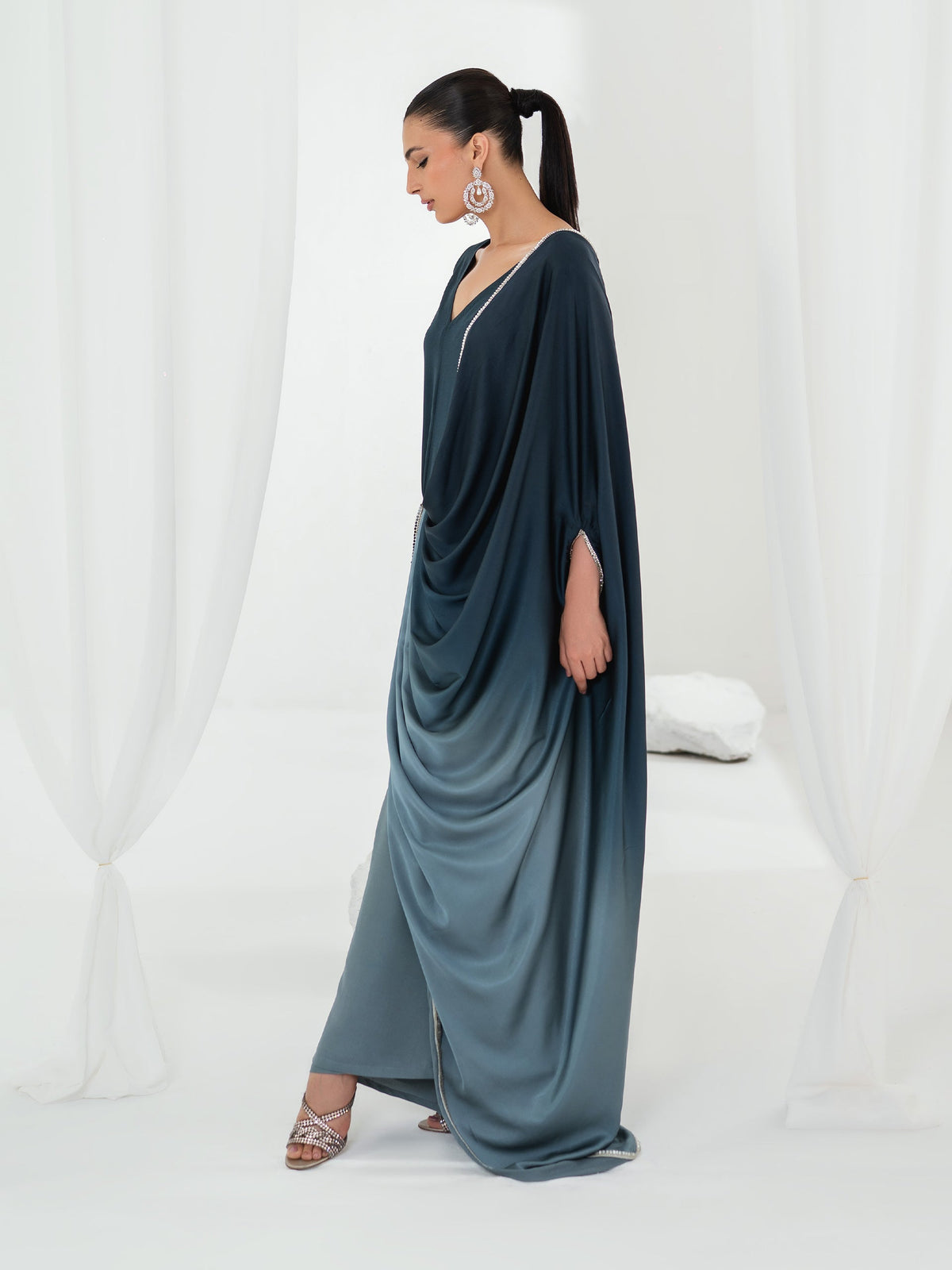 Helen - Navy Ombre