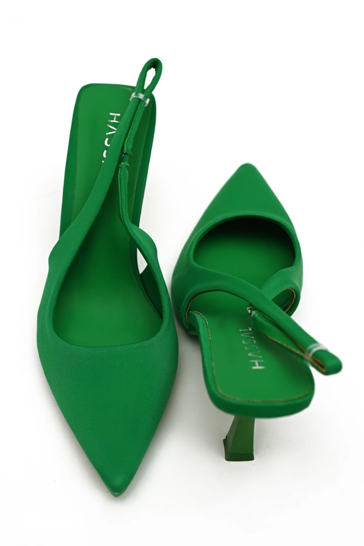 Daisy Strap Heel green (RTS)