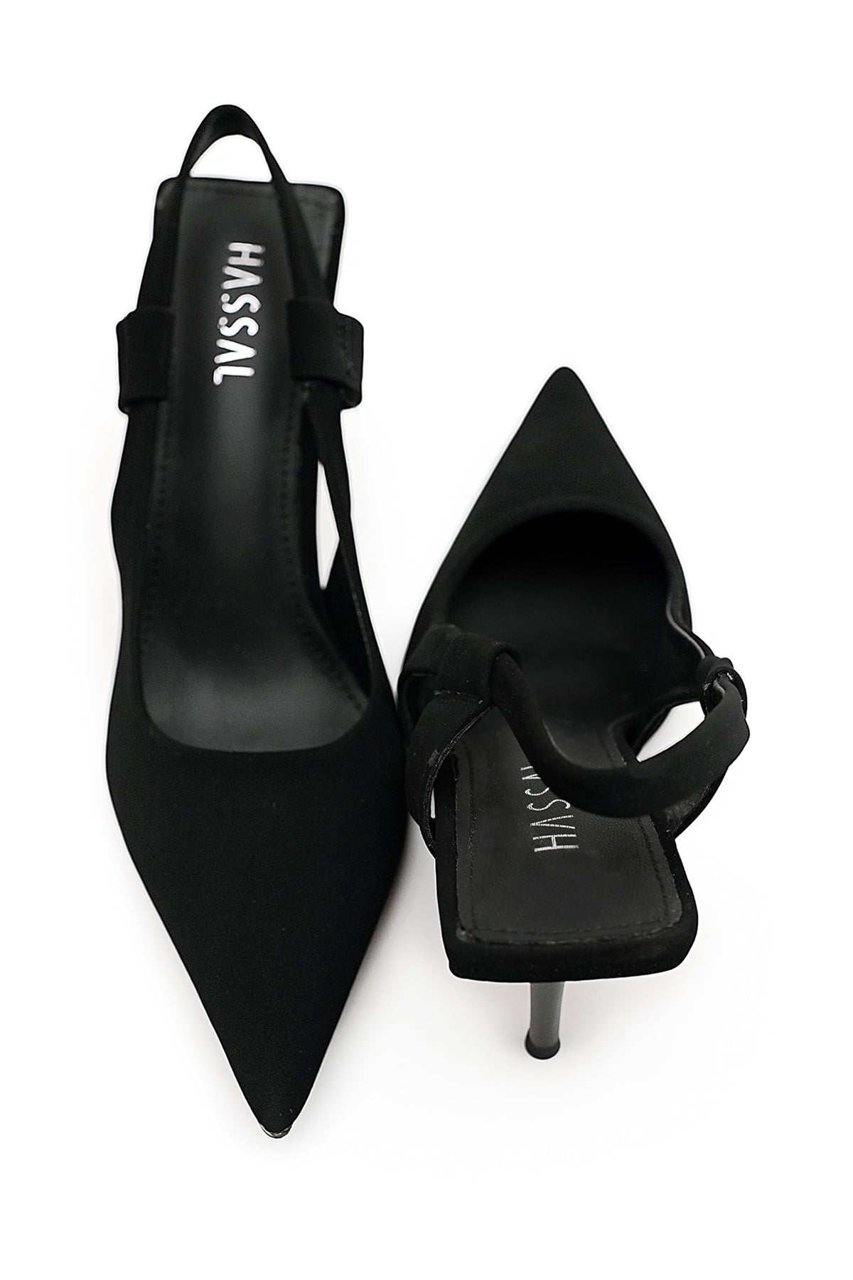 Daisy Strap heel Black