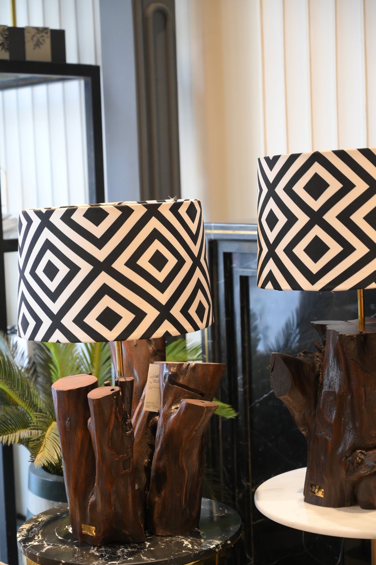Sheesham Lamp Set Of 2 (Cyra)