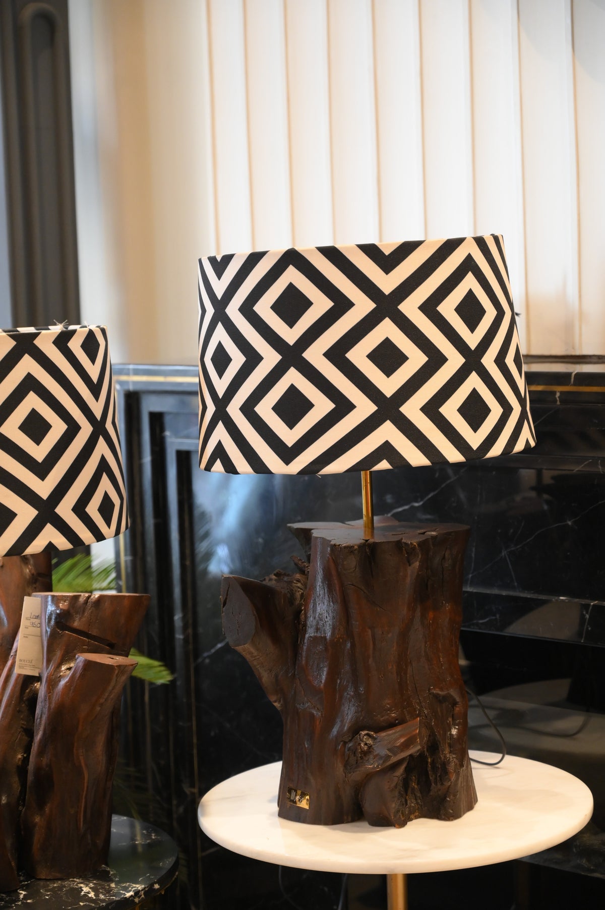 Sheesham Lamp Set Of 2 (Cyra)