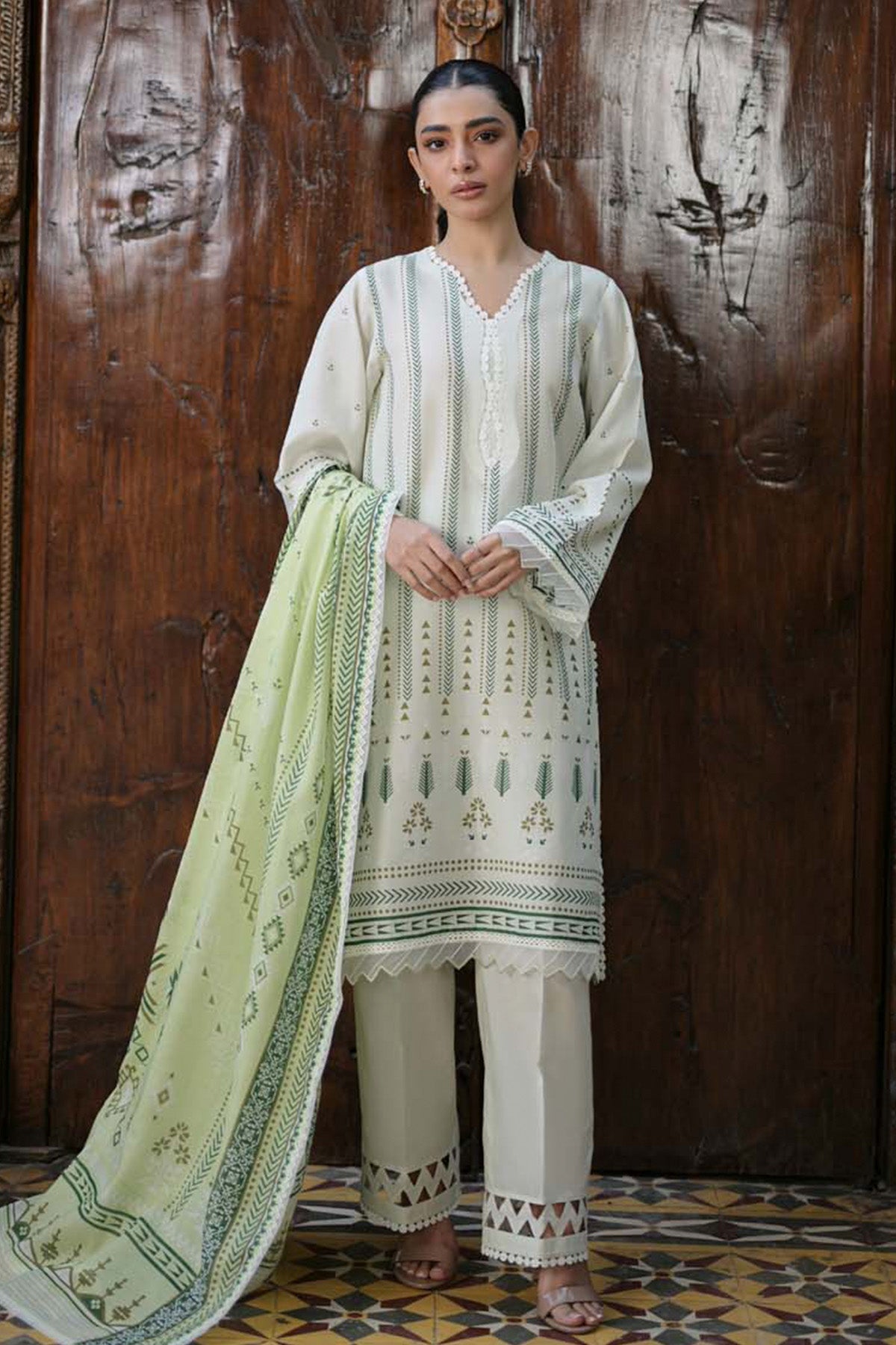Paste Printed Lawn 3 Piece