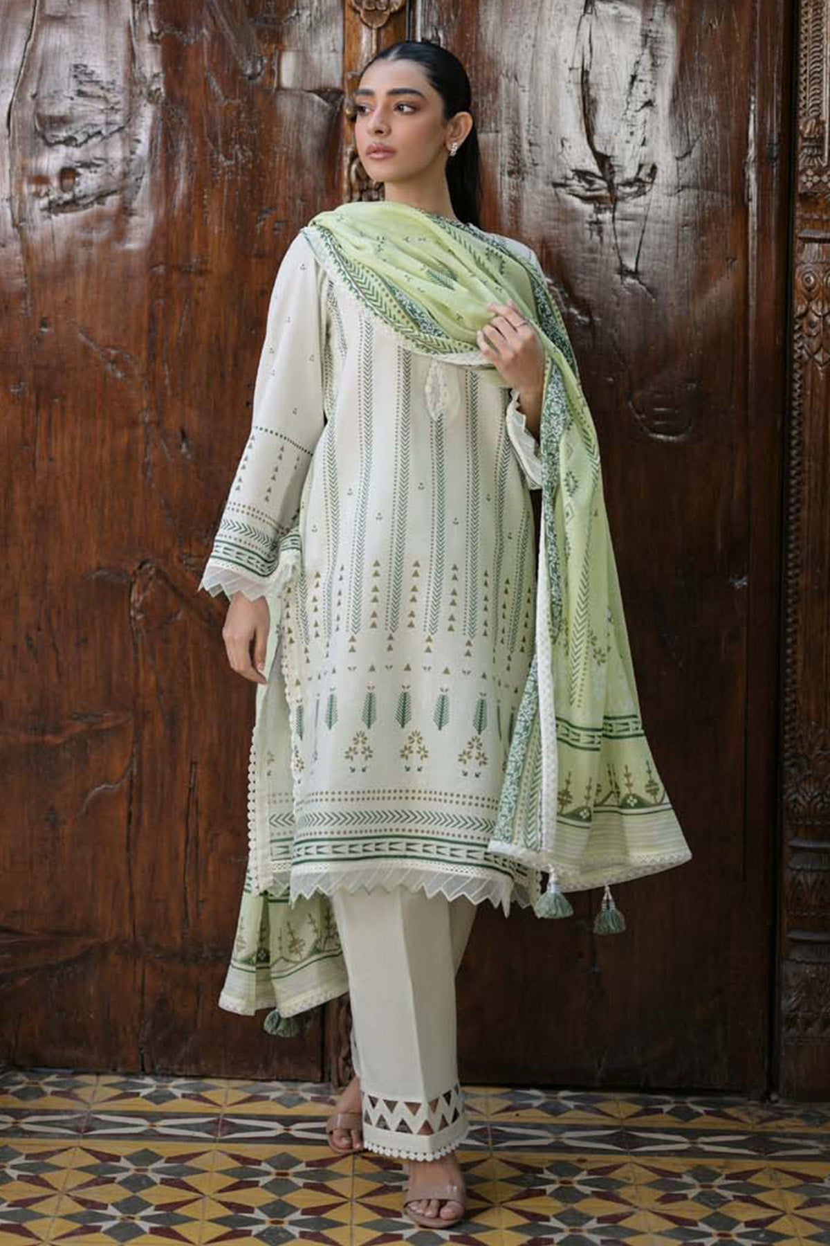 Paste Printed Lawn 3 Piece