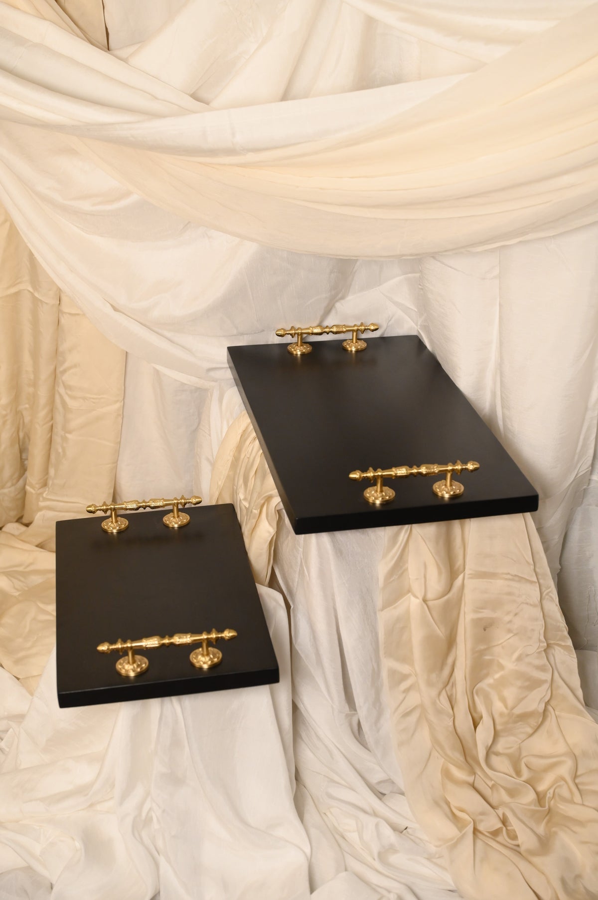 Sheesham Serving Trays Set of Two
