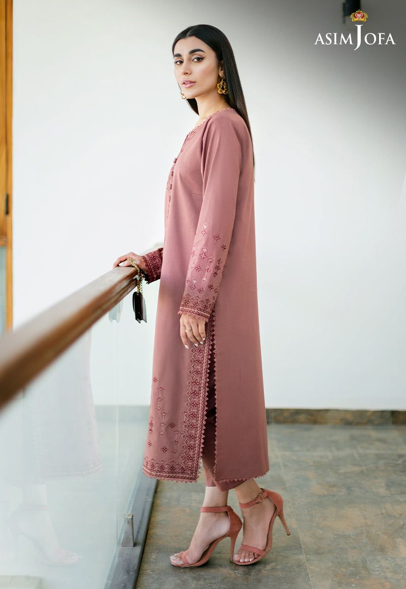 AJPE-11 (2-PC) EMBROIDERED CAMBRIC 2 PCS