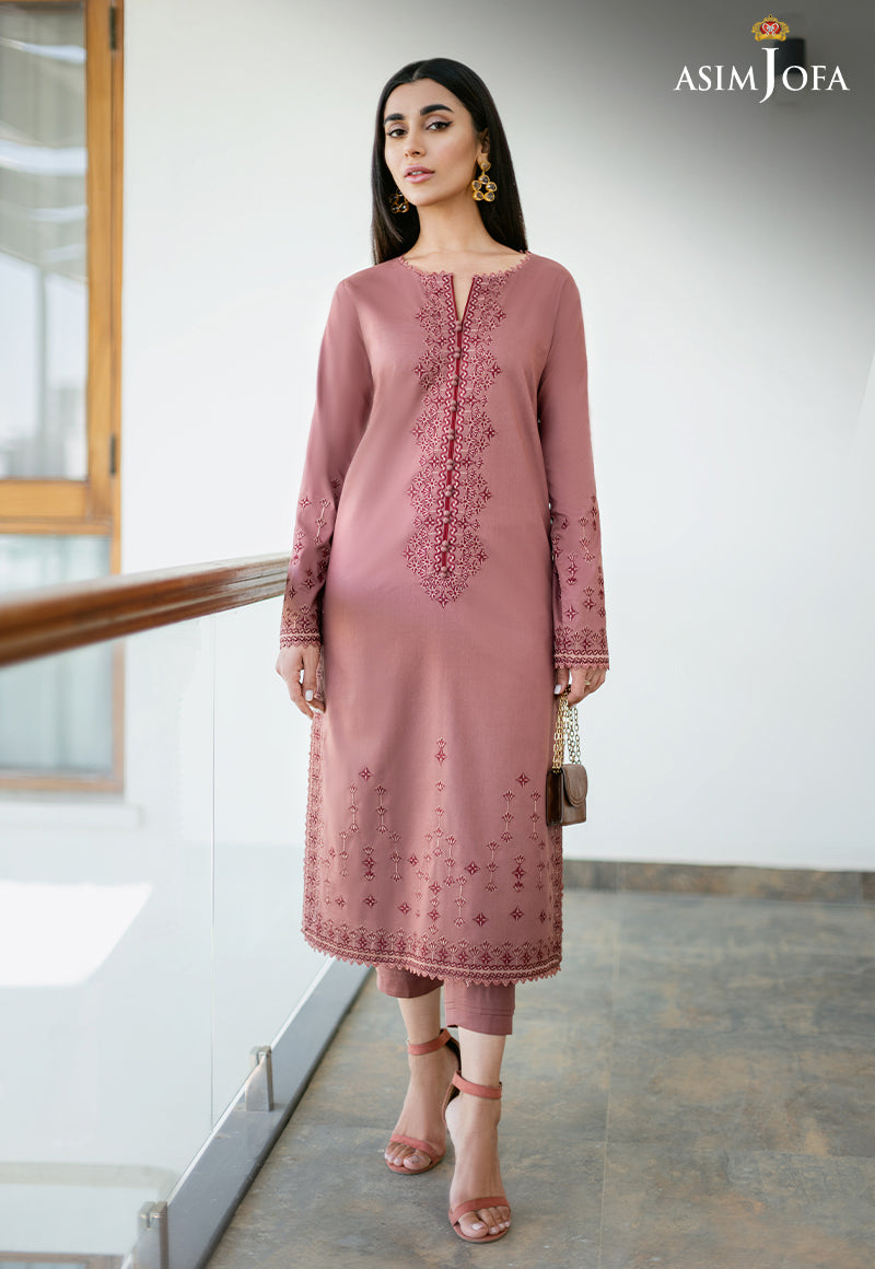 AJPE-11 (2-PC) EMBROIDERED CAMBRIC 2 PCS