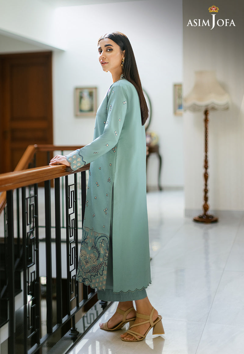 AJPE-05 (2-PC) EMBROIDERED CAMBRIC 2 PCS