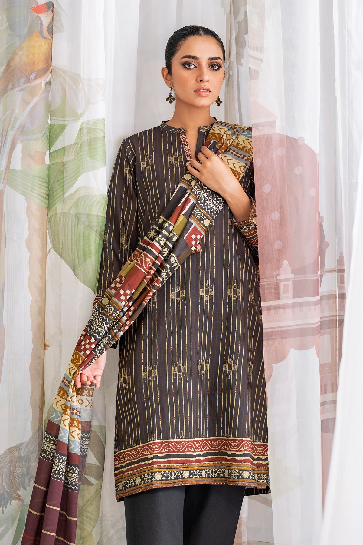 3 Piece Printed Lawn Suit