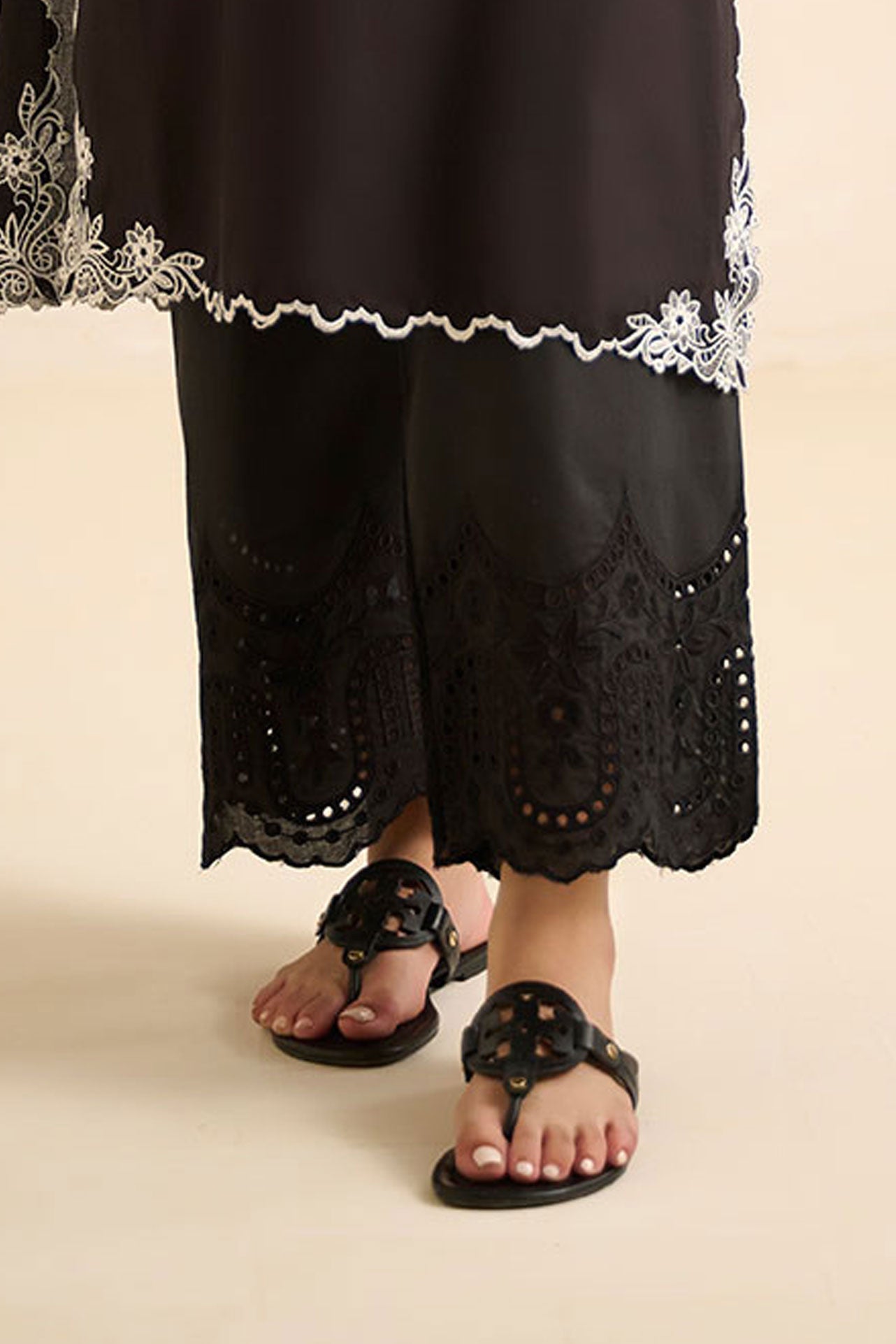 Cotton Silk Pant (As Shown)