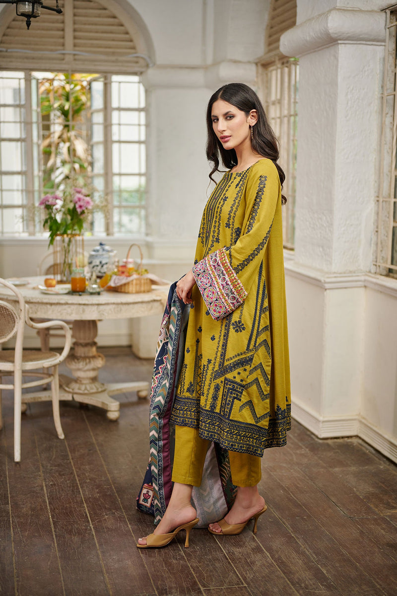 Embroidered Organza Dupatta (As Shown)