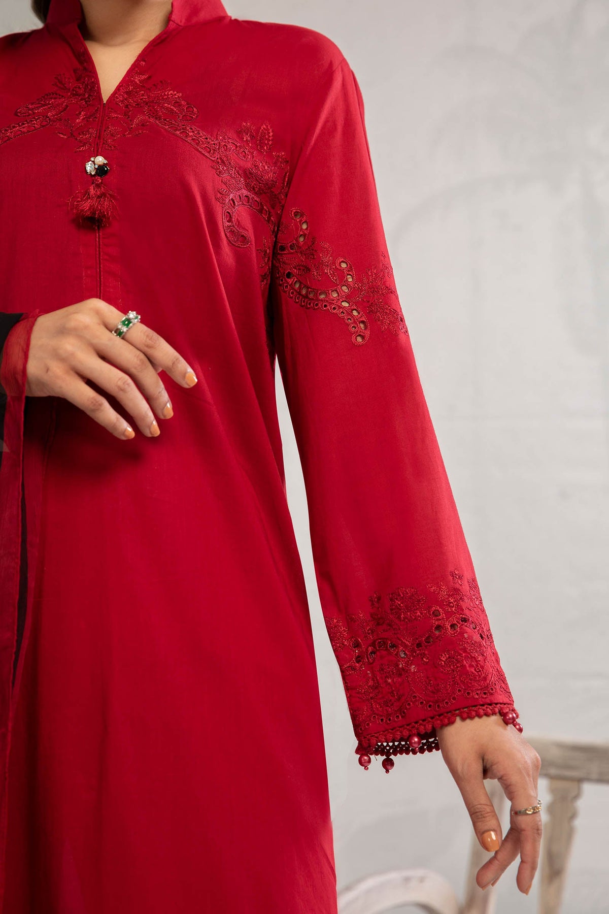 3 Piece Embroidered Lawn Suit