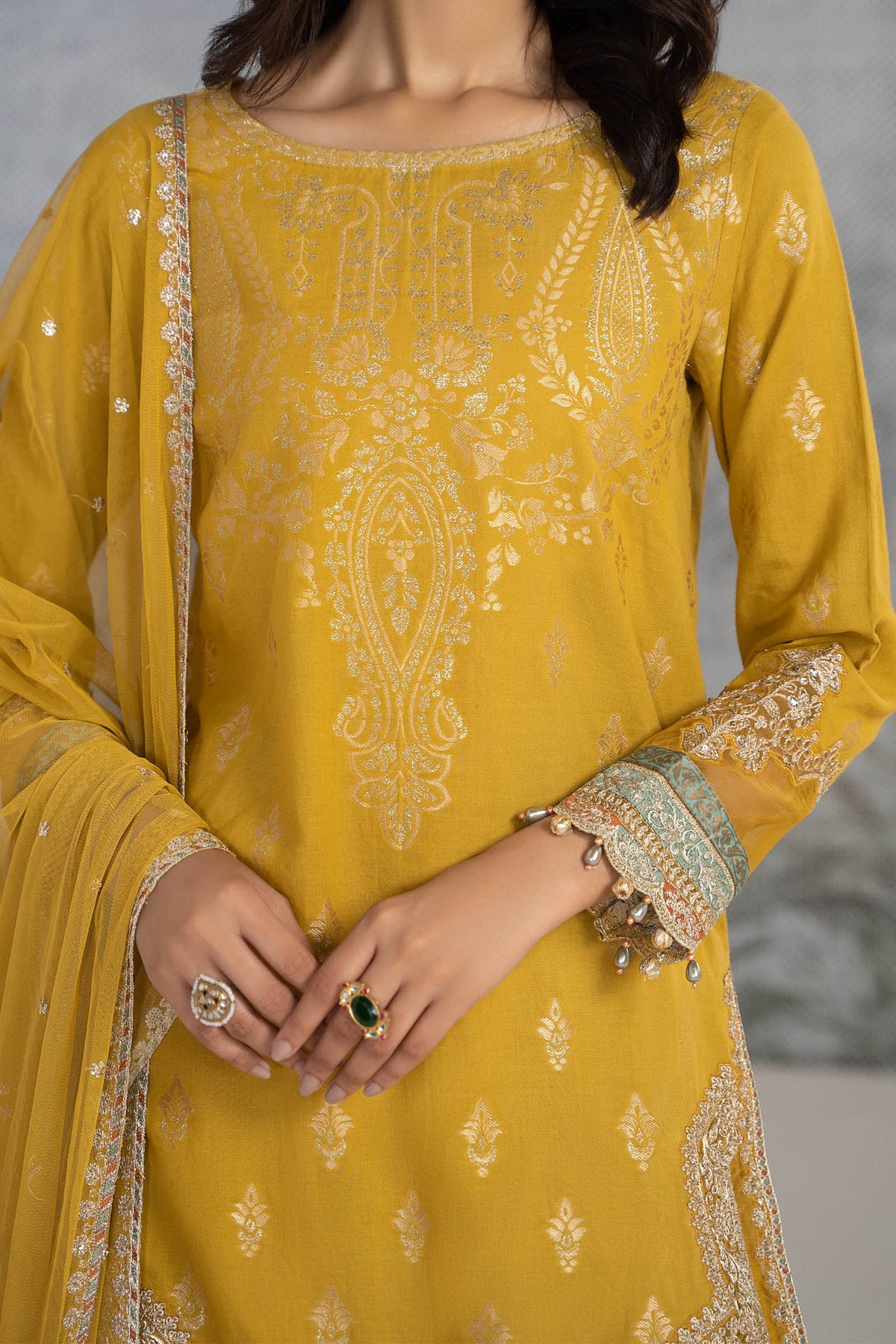 Suit Mustard DW-EA23-29