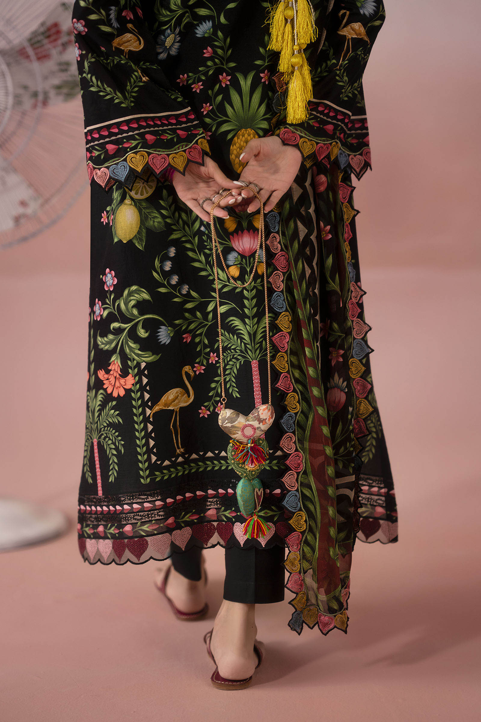 3 Piece Embroidered Lawn Suit