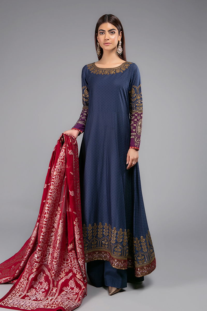 Suit Navy Blue Dw-Ef20-12