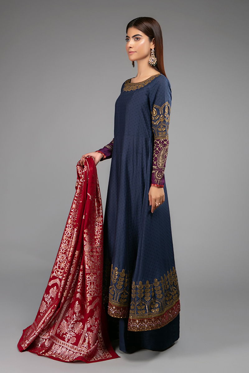 Suit Navy Blue Dw-Ef20-12